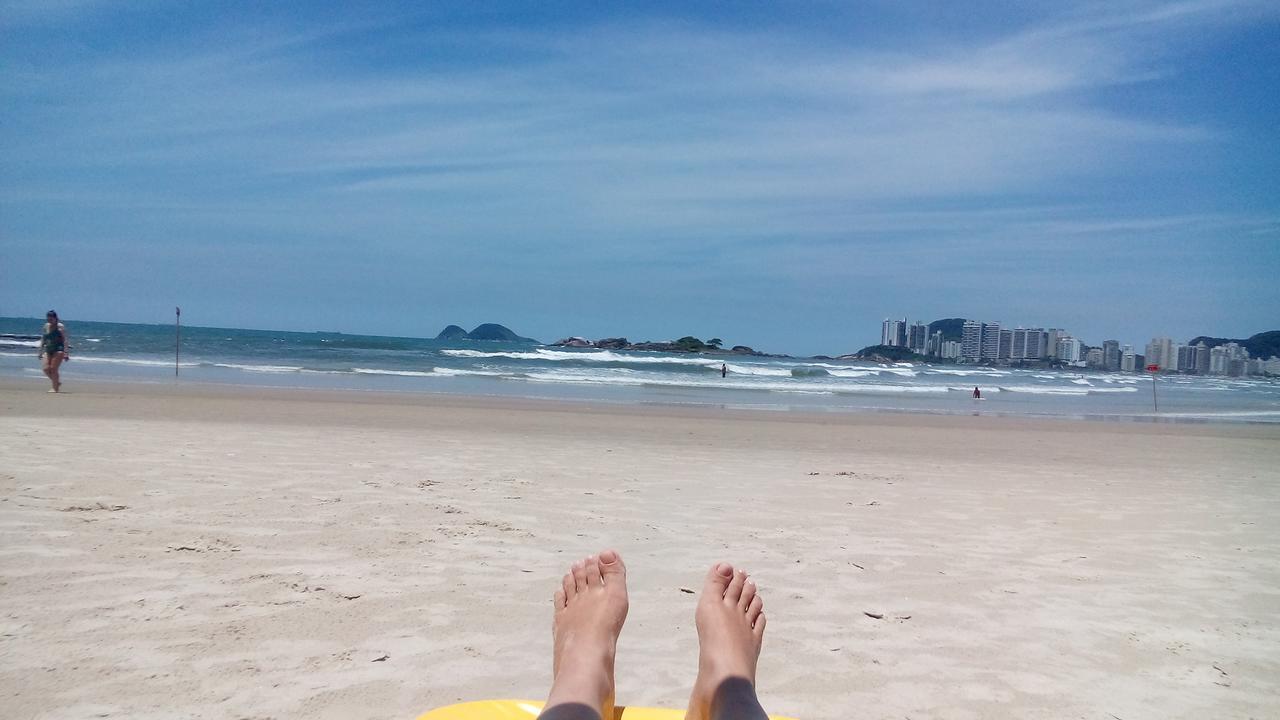 Apartamento Frente Para O Mar ,50 M Da Praia , Ar Condicionado Todos Quartos 과루자 외부 사진